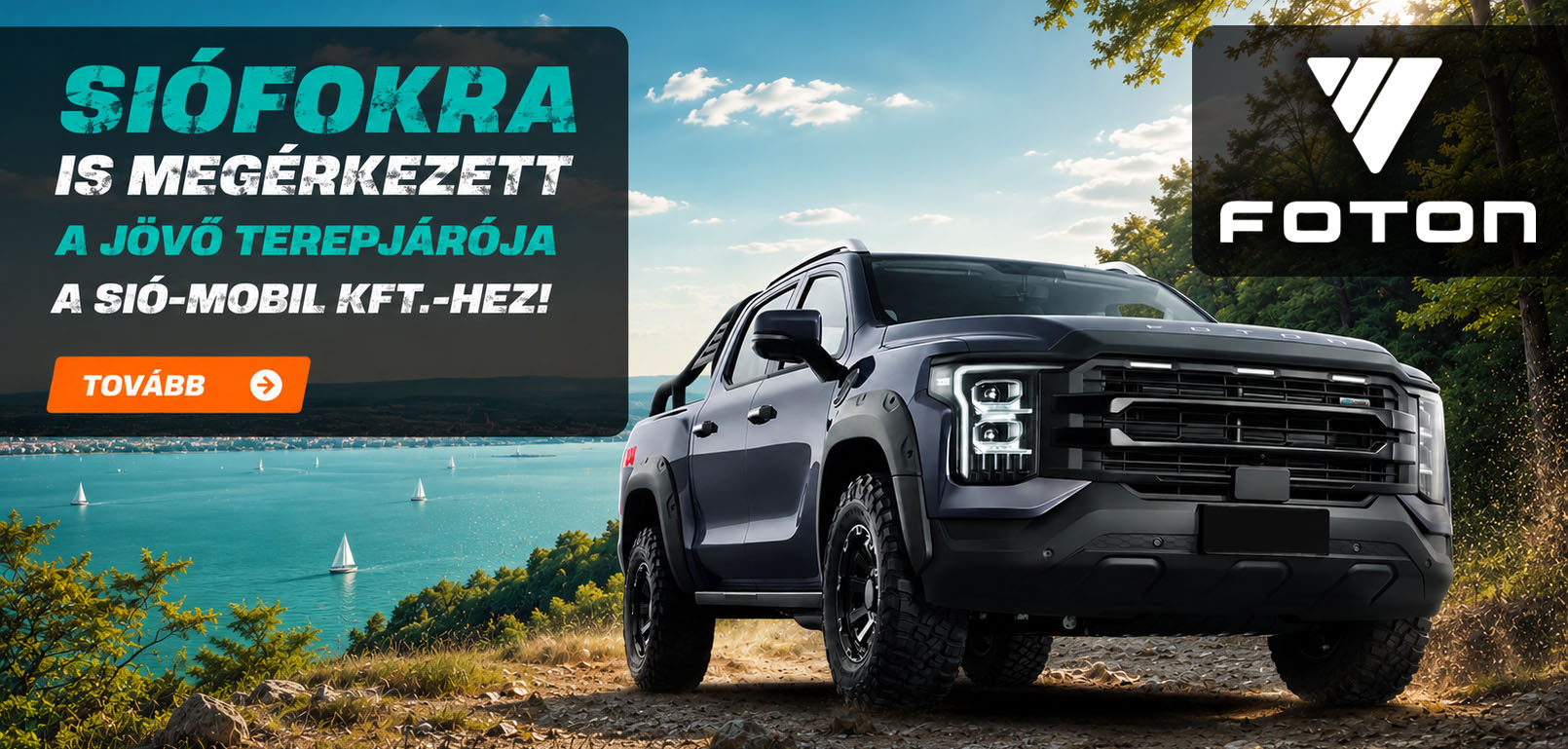 FOTON Tunland pickup – haszongépjármű bemutató